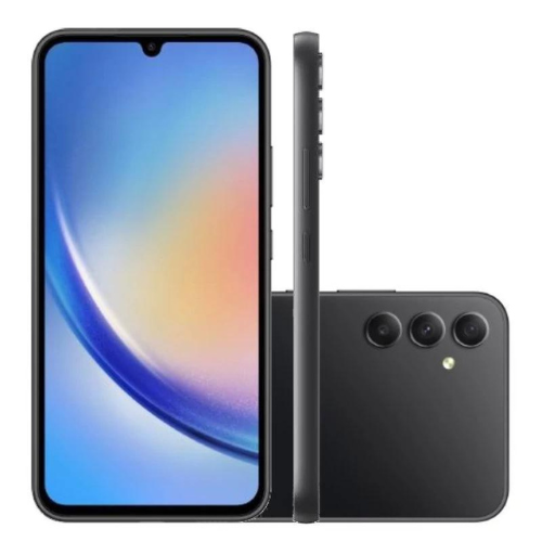 Smartphone Samsung Galaxy A34 5G 256GB 6.6'' Preto