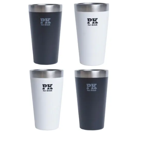 Kit 4 Copos Térmicos sem Tampa Cerveja Gelada 473ml