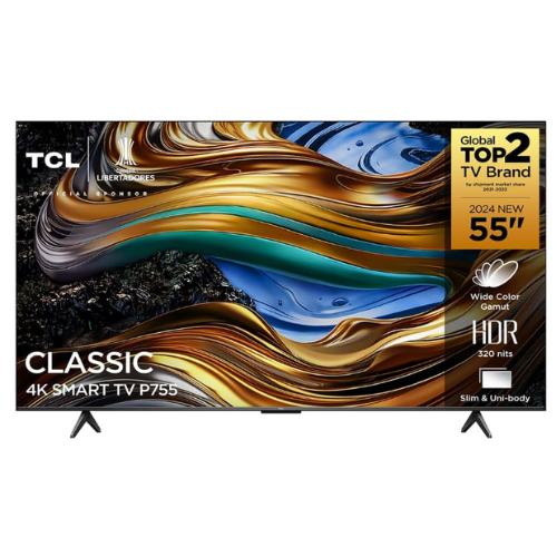 Smart Tv 55" TCL LED P755 4K UHD Google TV
